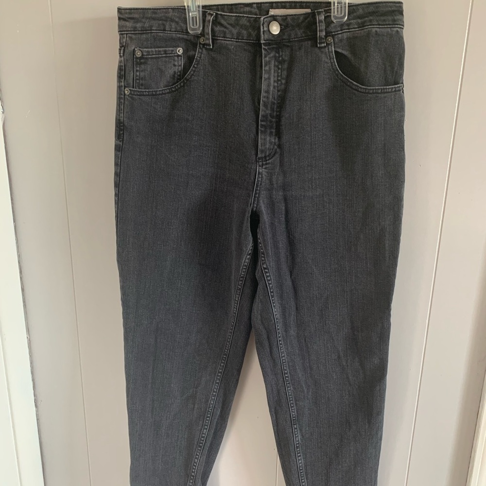 Black Mom Jeans
